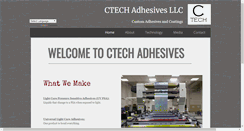 Desktop Screenshot of ctechadhesives.com